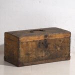 Small antique metal frame chest (c.1900) #3 – Chest of drawers, Rustic (photo 6 of 34)