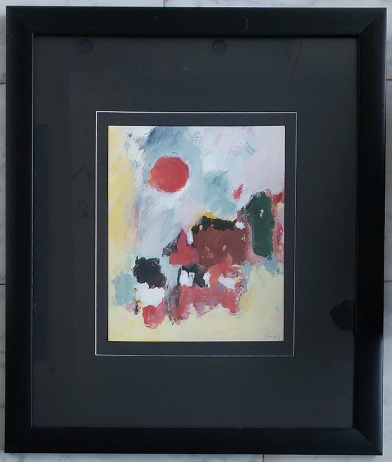 Image 1 of Gouache op thick paper