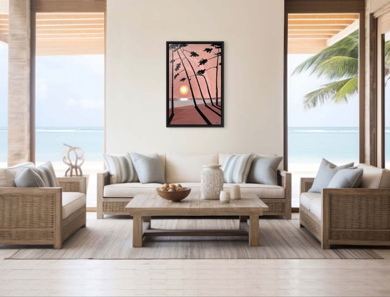 Acrylic and ink on canvas, 100x65cm – Paintings & Drawings (photo 9 of 10)