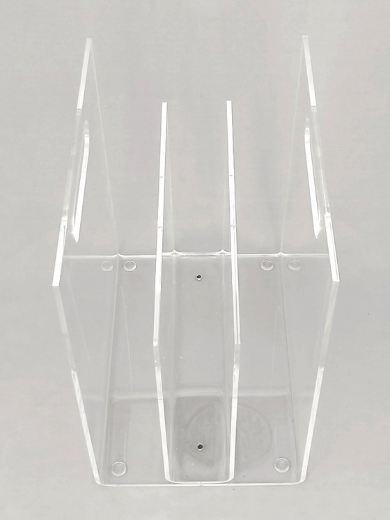 Image 1 of présentoir à magazines en plexiglas