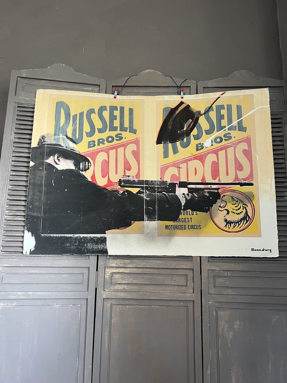 Image 1 of Zeefdruk (108/75cm Moansburg “Clash L” nr 7vd10