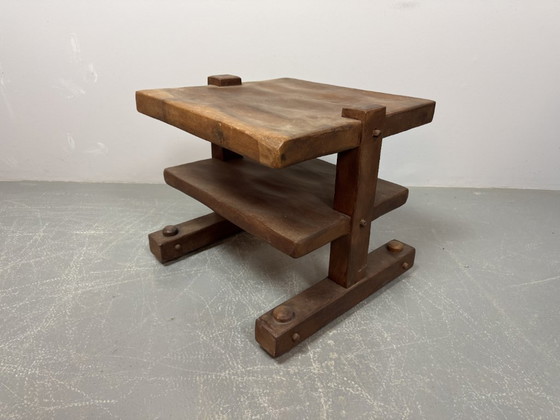 Image 1 of Tavolino brasiliano Wabi Sabi in stile brutalista di metà secolo, Brasile, anni '60.