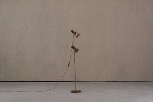 Verstellbare Stehlampe im Mid-Century-Modern-Stil, Deutschland, 1970er Jahre