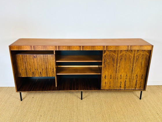 Image 1 of Tall Scandinavian sideboard in rosewood, 1960
