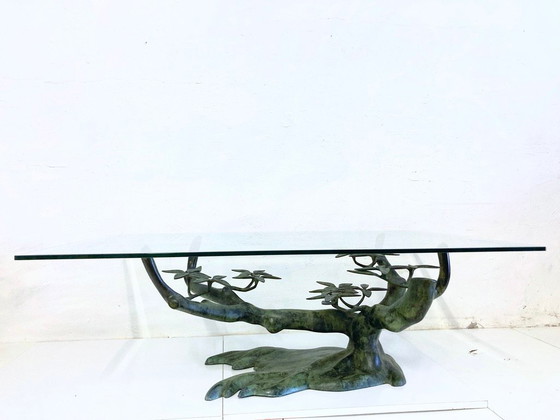 Image 1 of Hollywood Regency Bonsai Coffee Table, Design Willy Daro, 70s/80s Design