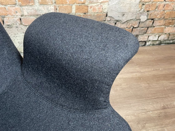 Moroso Longwave Armchair – Anthracite | Diesel Creative Team – Textile, Wood (photo 11 of 16)