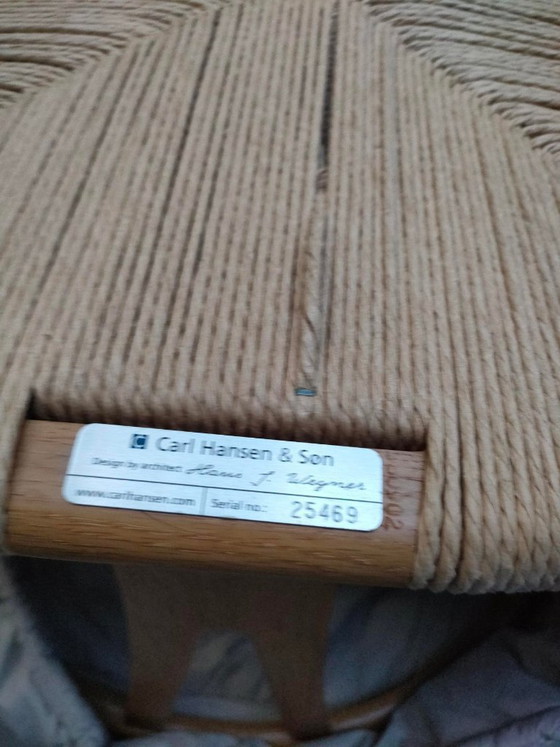 Image 1 of Carl Hansen & Søn - Hans J. Wegner - Sedia per sala da pranzo (6)