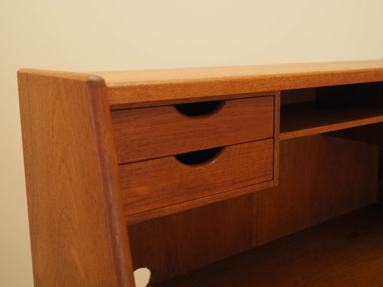 Image 1 of Teakhouten secretaire, Deens design, jaren 60, ontwerper: Arne Wahl Iversen, fabrikant: Vinde Møbelfabrik