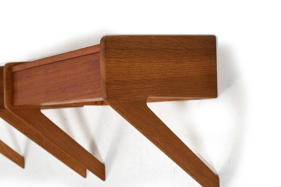 Image 1 of Mid-Century Danish Wall-Mounted Nightstands by Ølholm