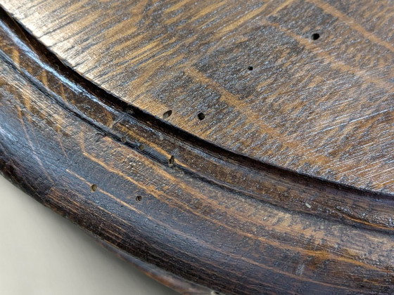 Image 1 of Table ancienne Gründerzeit | XIXe siècle | Chêne | Hauteur 74 cm | Table à manger vintage