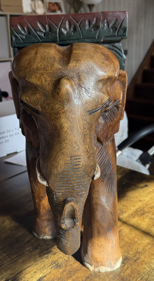 Houten olifant 