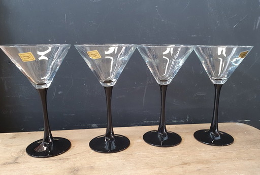 1841 Luminarc Vintage Martine Glasses Champagne Glasses