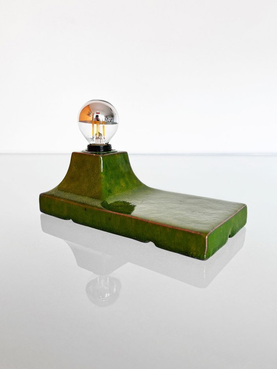 Image 1 of Vintage Ceramic Waldi Leuchten table lamp/wall lamp