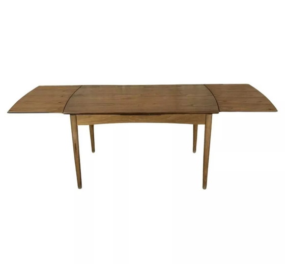 Image 1 of 60s 70s Oak Teak Dining Table Danish Modern Design Denmark 60s