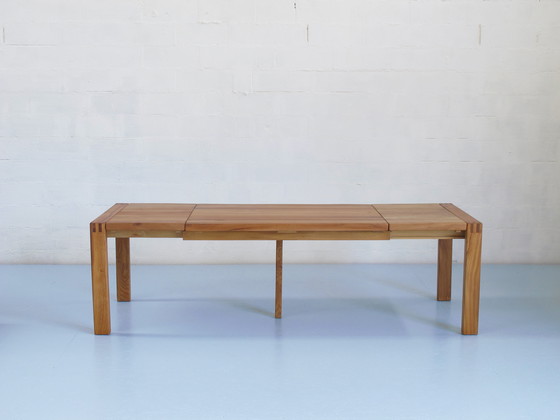 Image 1 of Table ou Bureau en Orme Massif Huilé Regain France