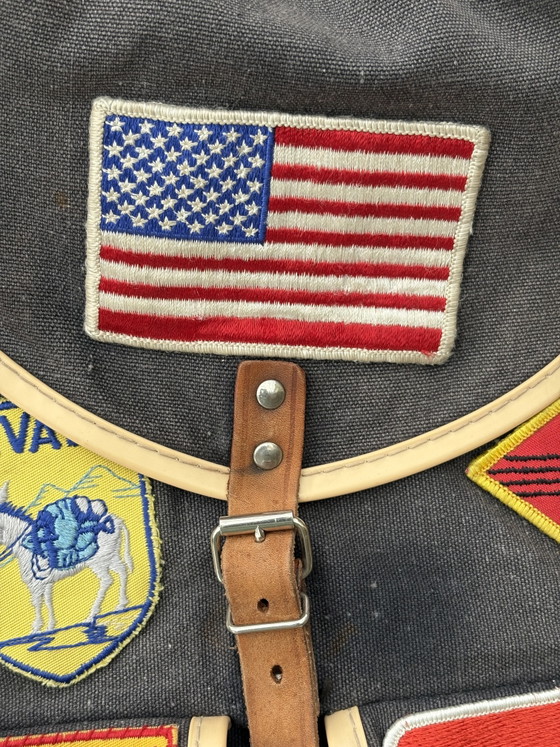 Image 1 of Vintage American back pack.