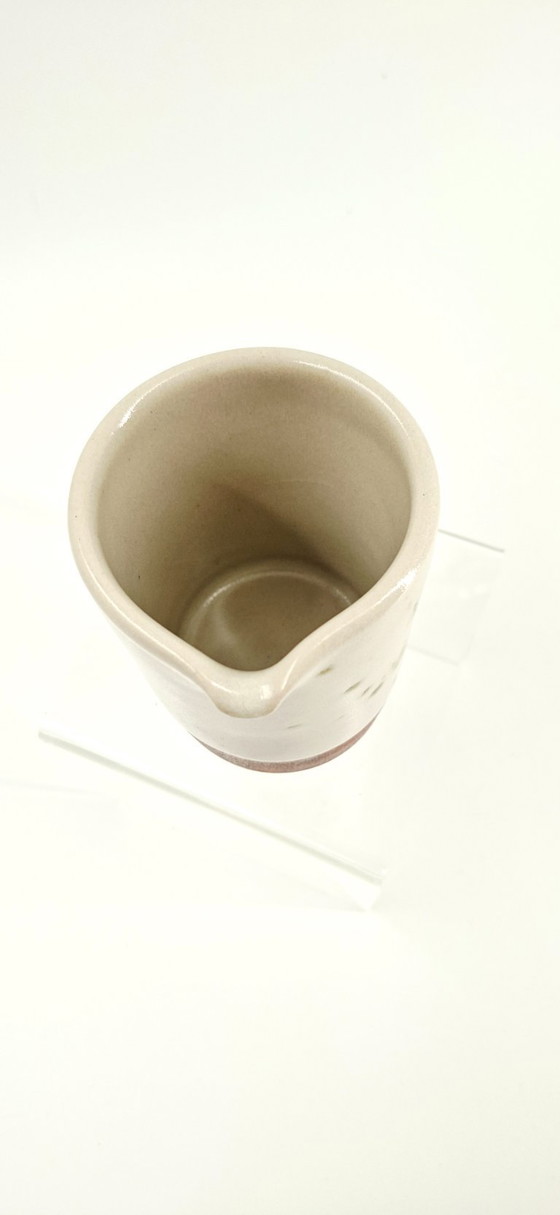 Image 1 of Small stoneware pitcher — La Colombe Pottery, 1970s
