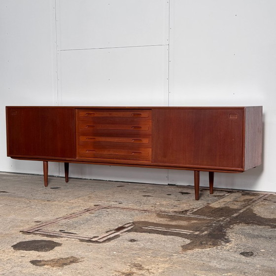 Image 1 of Model 45341 Teak Sideboard by Elliotts of Newbury, 1960s — British Mid-Century