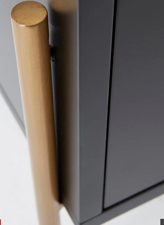 Image 1 of Jotex Swedish design black sideboard