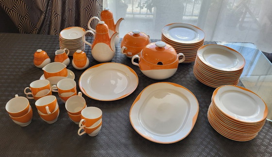 Image 1 of Servizio Heinrich Bavaria Età Spaziale Germania 1970 Set 73