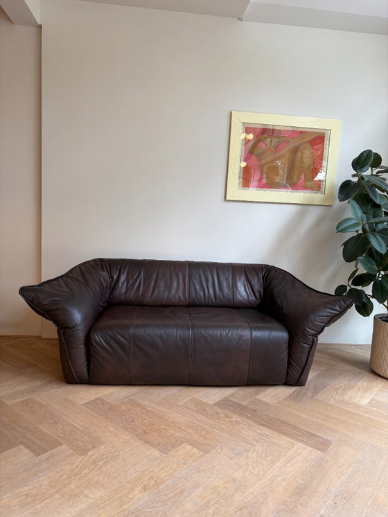 Image 1 of Vintage Andes sofa – Gerard van den Berg - Leather - Montis
