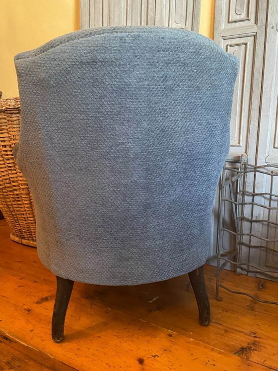 Image 1 of Ladies Armchair Chair Antique Biedermeier French