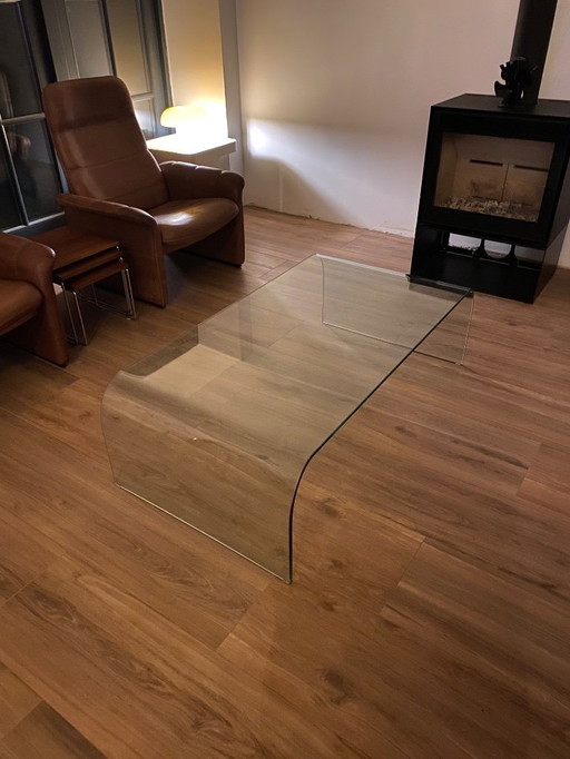 Beautiful Fiam Coffee Table Glass