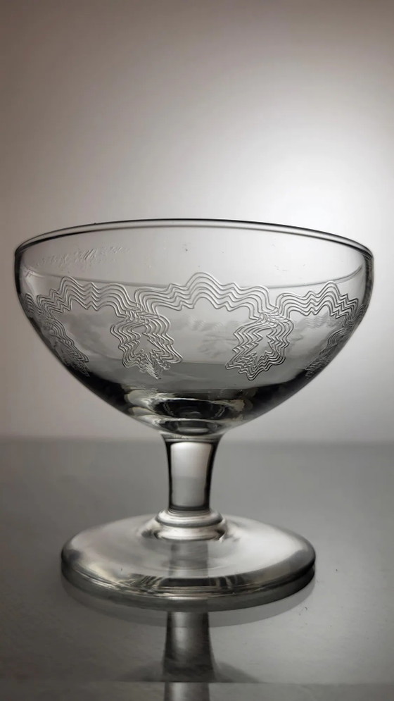 Lot de 7 flûtes à champagne en cristal – Verres et carafes, Crystal, Glass (photo 4 of 7)
