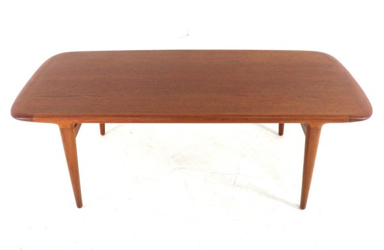 Image 1 of Vintage Deense teak salontafel 'Fugslev'