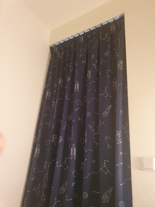 Cortina totalmente opaca, una sola pieza, 110 x 240 cm. – decoratie, Textile