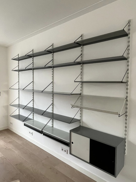 Image 1 of Pilastro Tjerk Reijenga Modular Wall System / Wall Unit - Gray