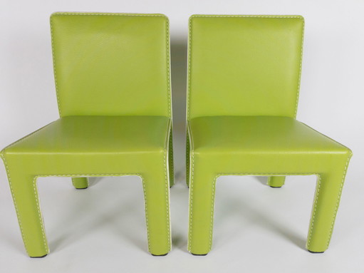 Commercianti di stile - sedia junior - set (2) - verde menta - fatto a mano - 2000