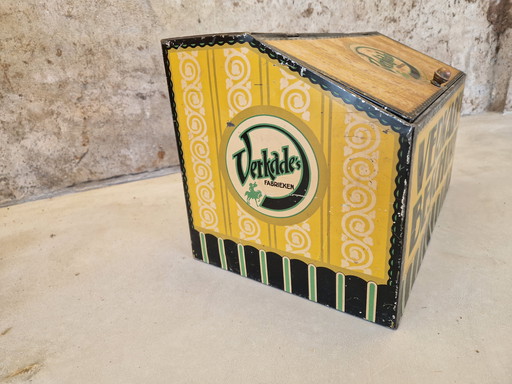 Large 1920's Dutch Verkade Beschuit Tin