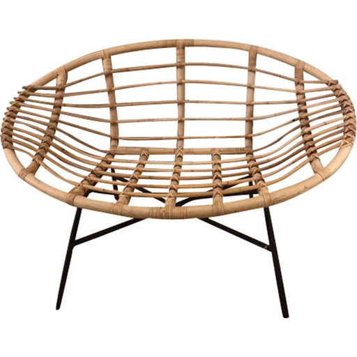 poltrona vintage "citron" edizione contemporanea Oxyo di Janine Abraham e Dirk Jan Rol, anni '50