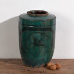 Antike glasierte Vase (ca. 1820) #36 – Vasen (photo 6 of 40)