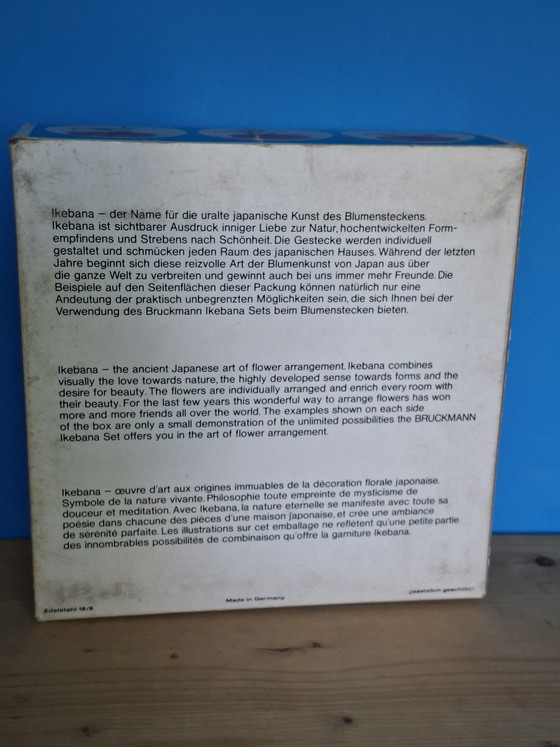 Image 1 of Set Ikebana Bruckmann, metà secolo, in ceramica e metallo