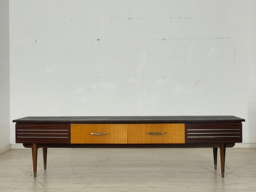 Mid - Century Sideboard Longboard Cabinet Vintage