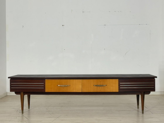 Image 1 of Mid Century Sideboard Longboard Armoire Vintage