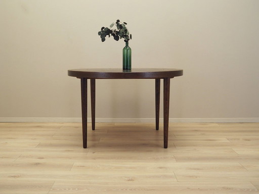 Oak table, Danish design, 1970s, designer: Kai Kristiansen