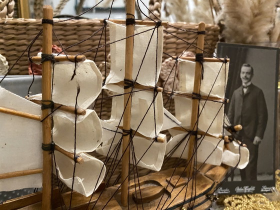 Image 1 of Retro vintage sailboat