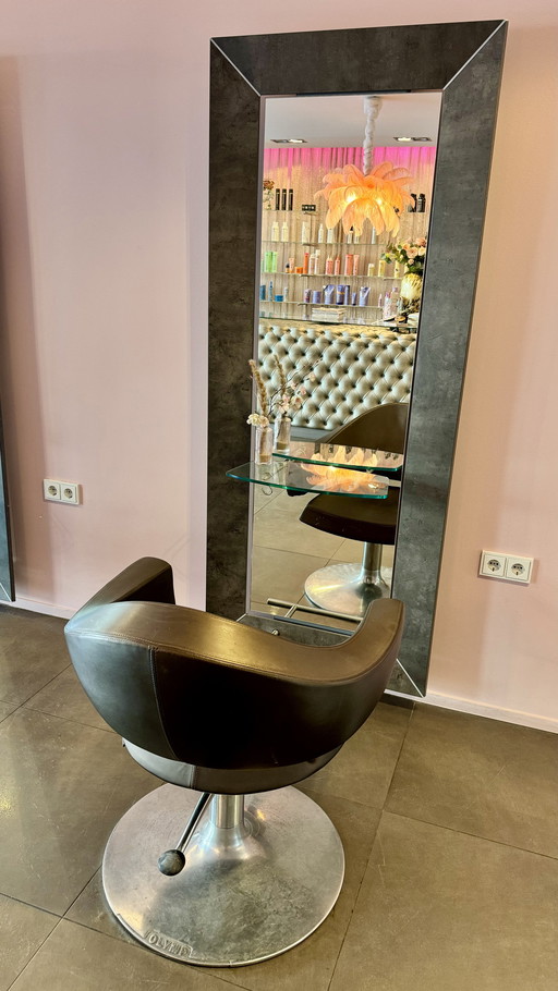 2 X chaise OLYMP LOUNGE et miroir à capuchon