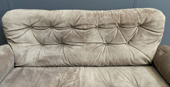 Image 1 of Sofá Brazillian de 2 plazas en ante y madera de Jatoba