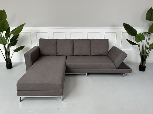 Brühl Fourtwo Designer Sofa Stoffen Slaapbank Four Two Grijs Taupe