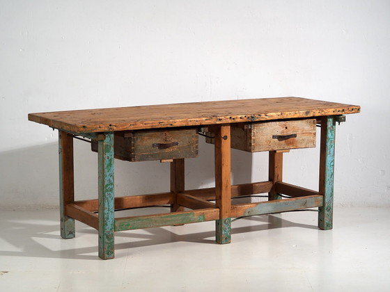 Antiker Arbeitstisch (ca. 1920) #15 – Schreibtisch, Rustic (photo 15 of 40)