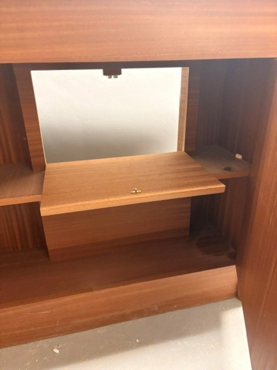 Image 1 of Vintage hidden bar drank cabinet '70s