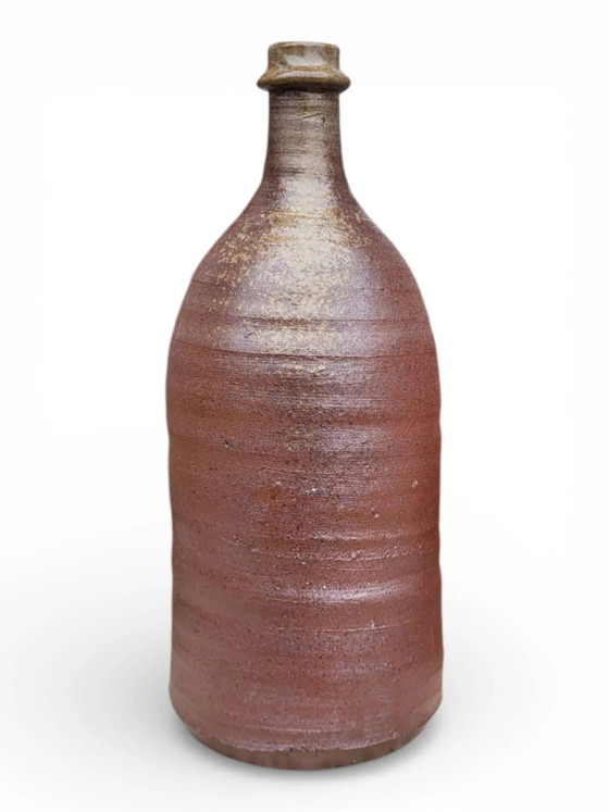 Bouteille en grès Dominique Lion / Puisaye – Verres et carafes, Porcelain (photo 3 of 7)