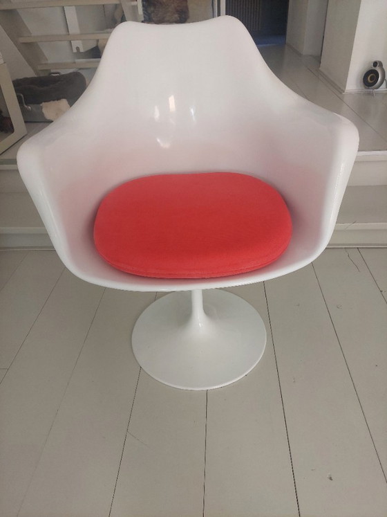 Vintage Sdawy Tulip Table and Swivel Chairs - Space Age – Dining set, Plastic, Metal (photo 4 of 8)