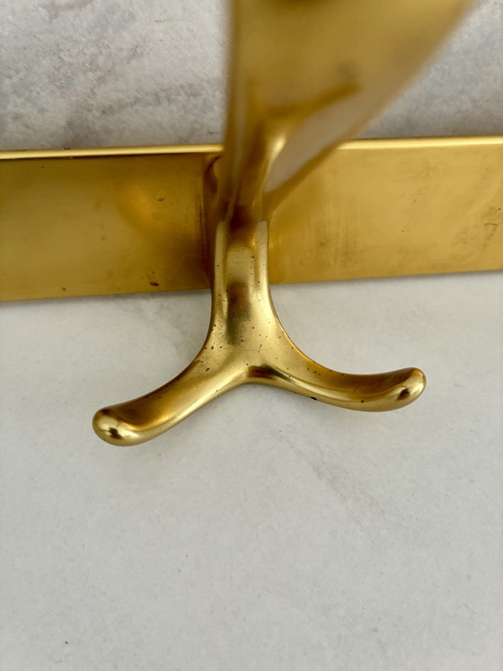 Vintage Messing Kapstok 5 Haken – Kapstokken, Brass (photo 10 of 11)