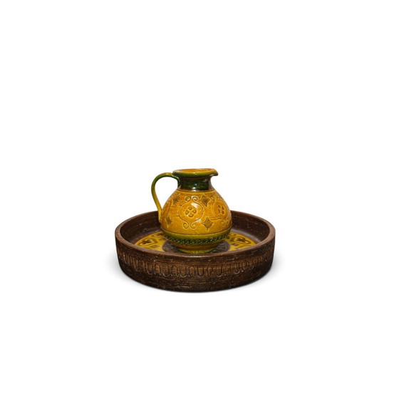 Vintage Bitossi ceramic set – Aldo Londi – Italy – 1960s – Mid-Century – Table accessories (photo 3 of 11)