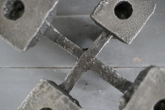 Image 1 of Vintage Brutalist candlestick Design Willy Ceysens